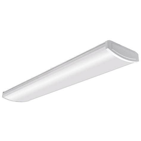 home depot 4 foot led lights|4' led fixture home depot.